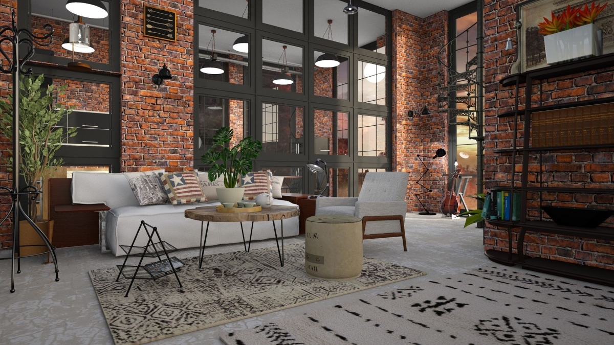 Styl Loft zyskuje dużą popularność