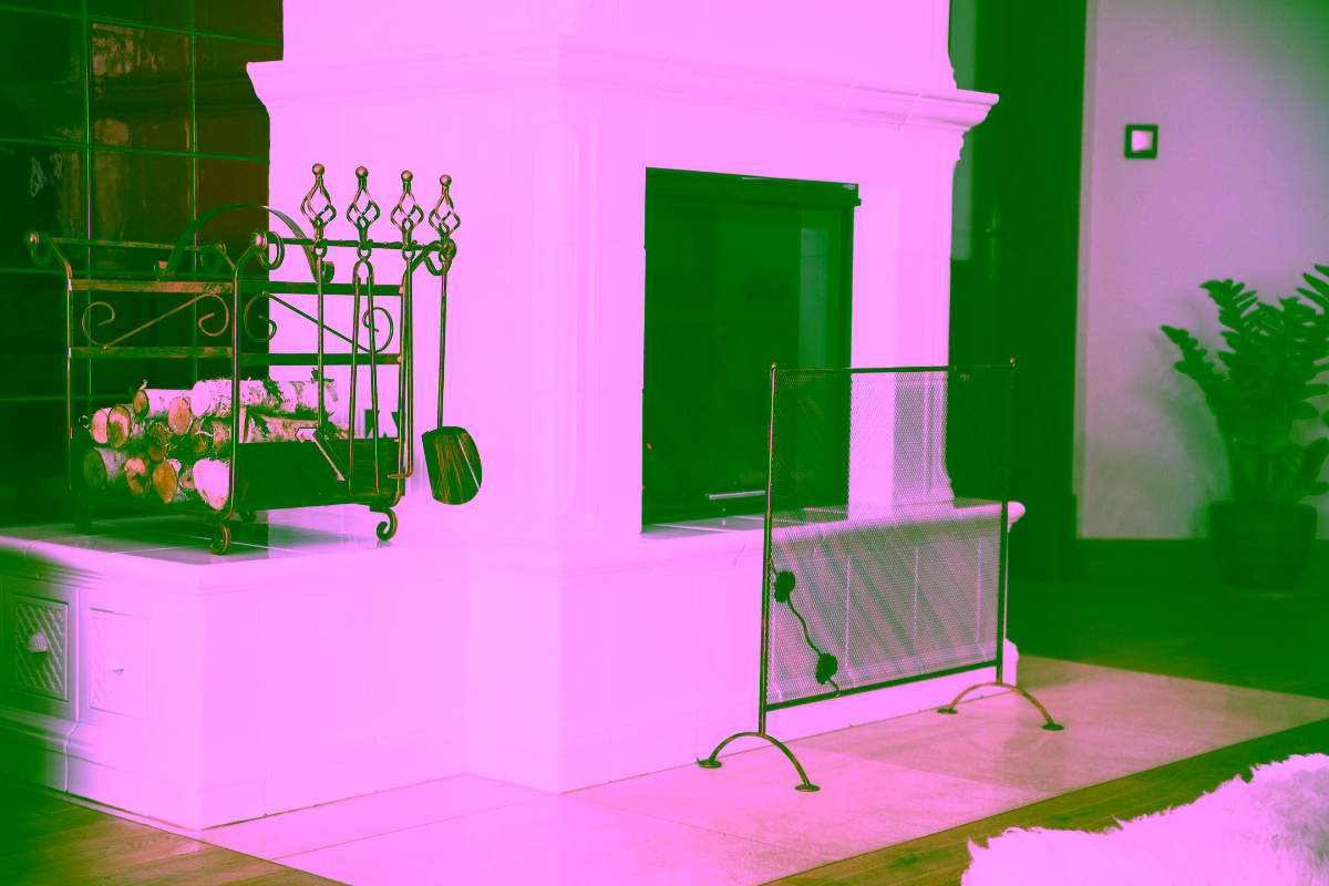 Duży zestaw kominkowy Model:183