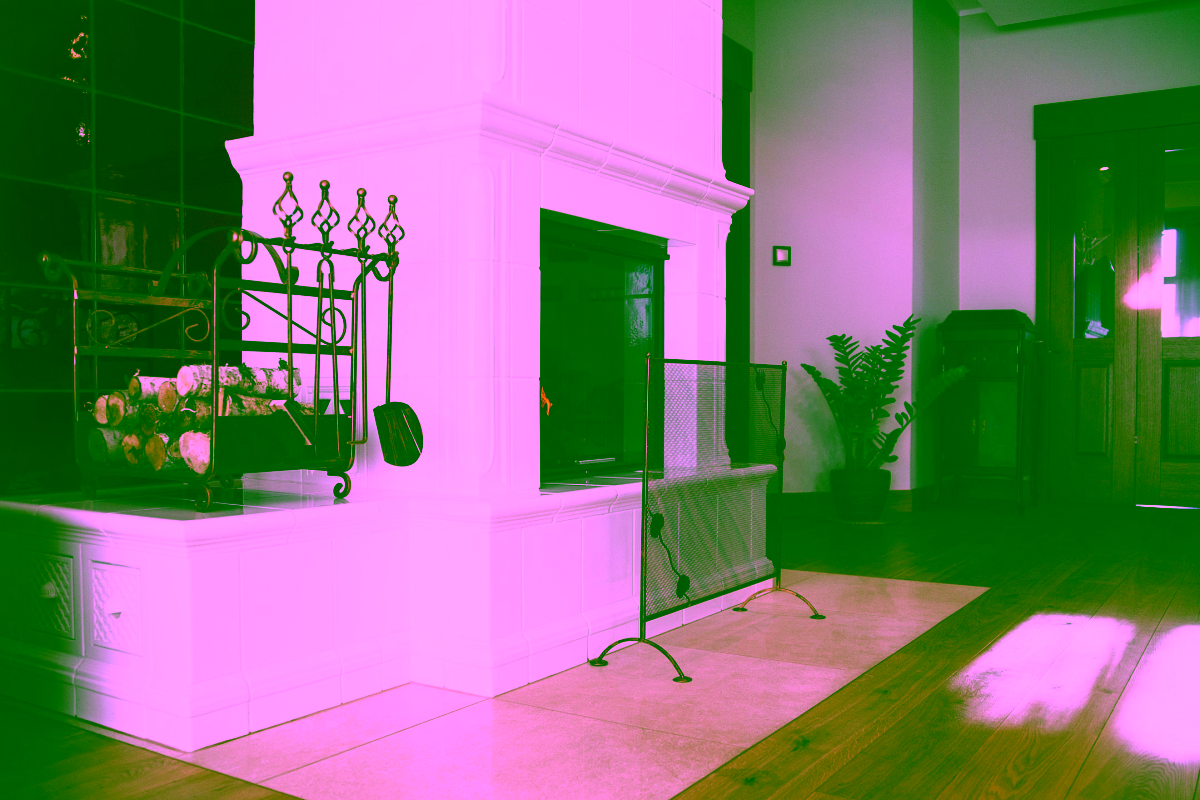 Duży zestaw kominkowy Model:183