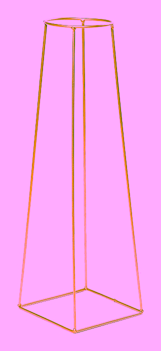 Pojedynczy stojak na rośliny. Kwietnik - LOFTY