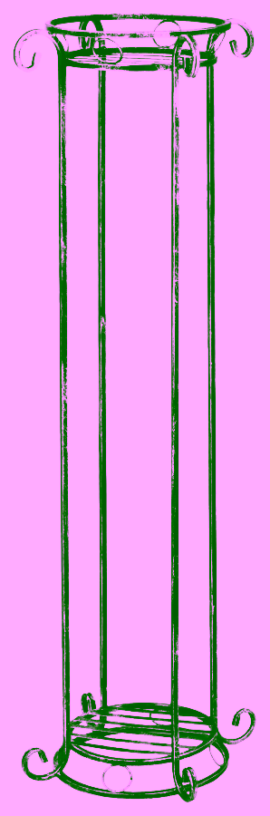 Kwietnik metalowy - Model:418