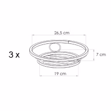 Kwietnik metalowy na Model:66