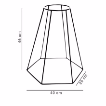 Kwietnik metalowy. Stojak Model:557