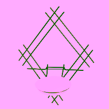 Kwietnik na ścianę Model:82