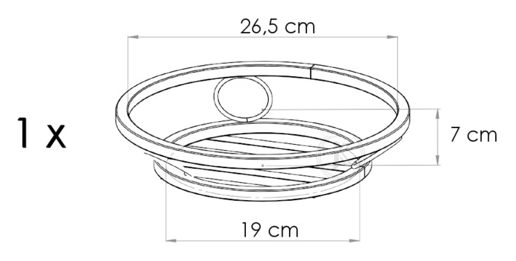 Kwietnik Podstawka niski Model:285