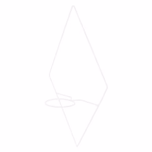 Kwietnik ścienny metalowy Model:563