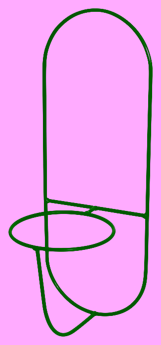 Kwietnik ścienny z Model:560