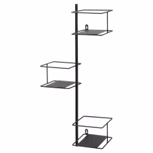 Kwietnik ścienny. Kaskadowy uchwyt na rośliny - 3 poziomy
