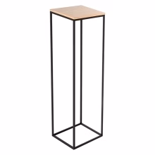 Metalowy kwietnik pojedynczy LOFT - 70 cm.