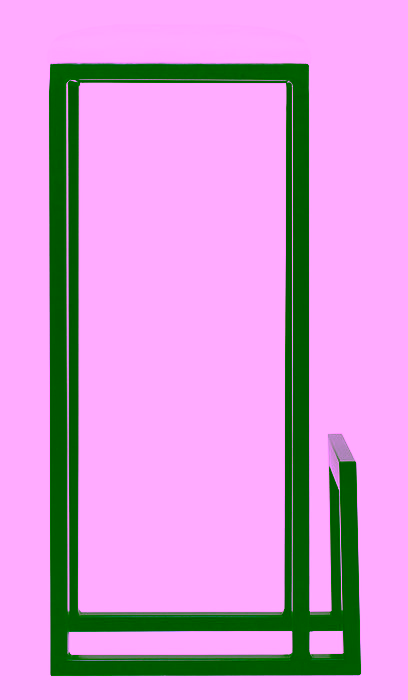 Metalowe krzesło barowe, Model:511