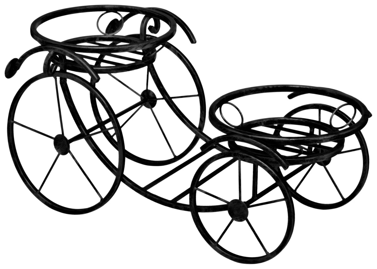 Metalowy, dekoracyjny kwietnik Model:48