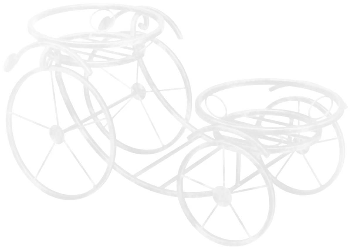 Metalowy, dekoracyjny kwietnik Model:48