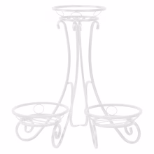 Metalowy kwietnik narożny Model:137