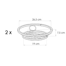 Metalowy kwietnik rower Model:132