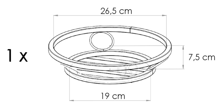 Metalowy kwietnik rower Model:134