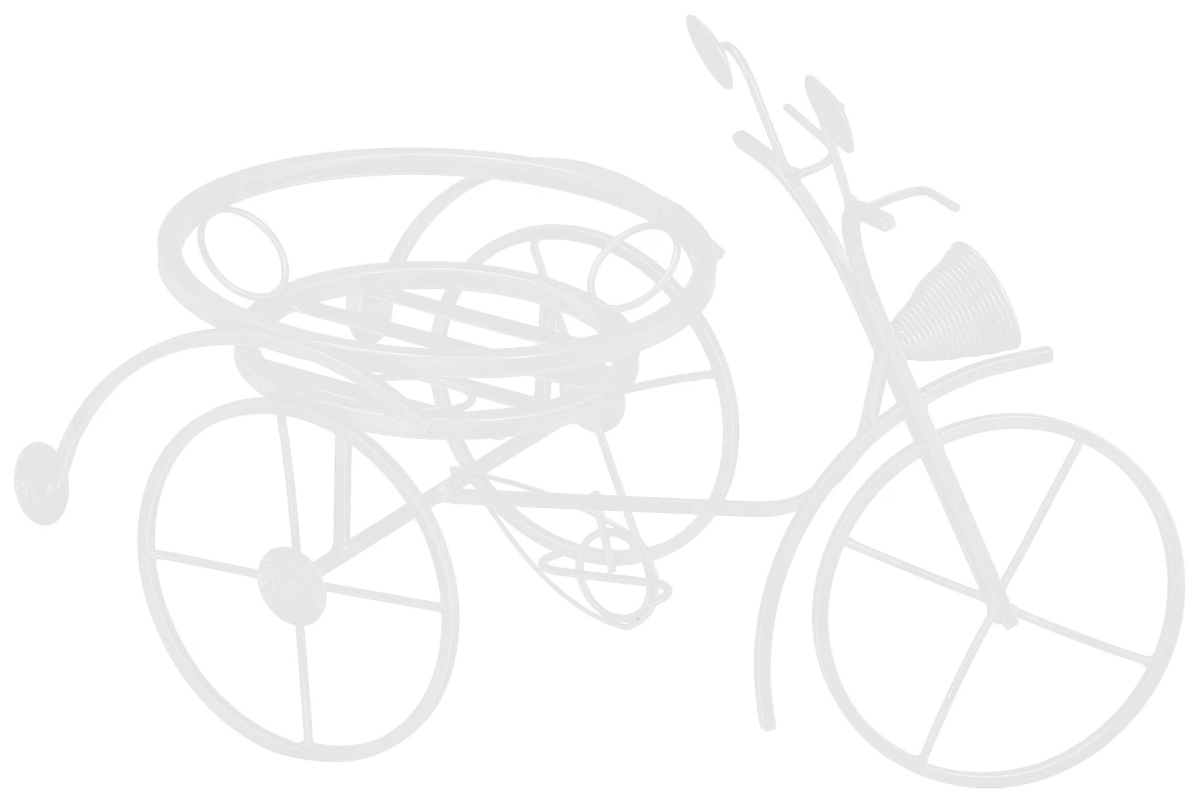 Metalowy kwietnik rower Model:134