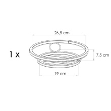 Metalowy kwietnik rower Model:134