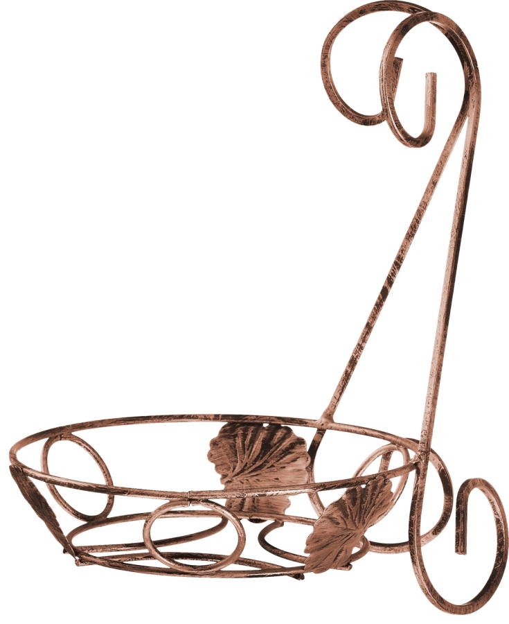 Metalowy kwietnik ścienny. Model:16