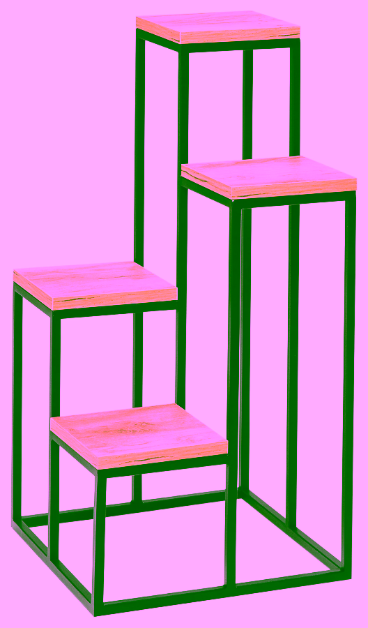 Metalowy kwietnik, stojak Model:665