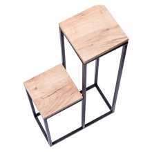 Metalowy, Minimalistyczny Kwietnik Model:666