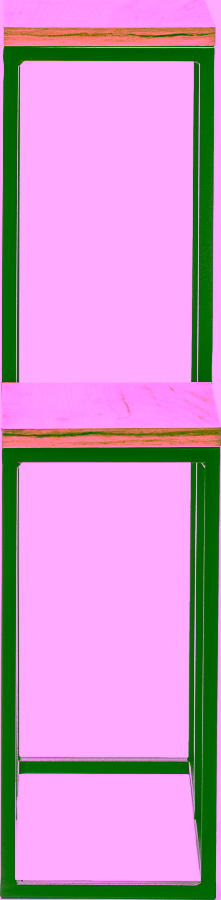 Metalowy, Minimalistyczny Kwietnik Model:666