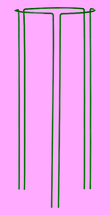 Podpora do roślin pnących i krzewów - 45 cm.