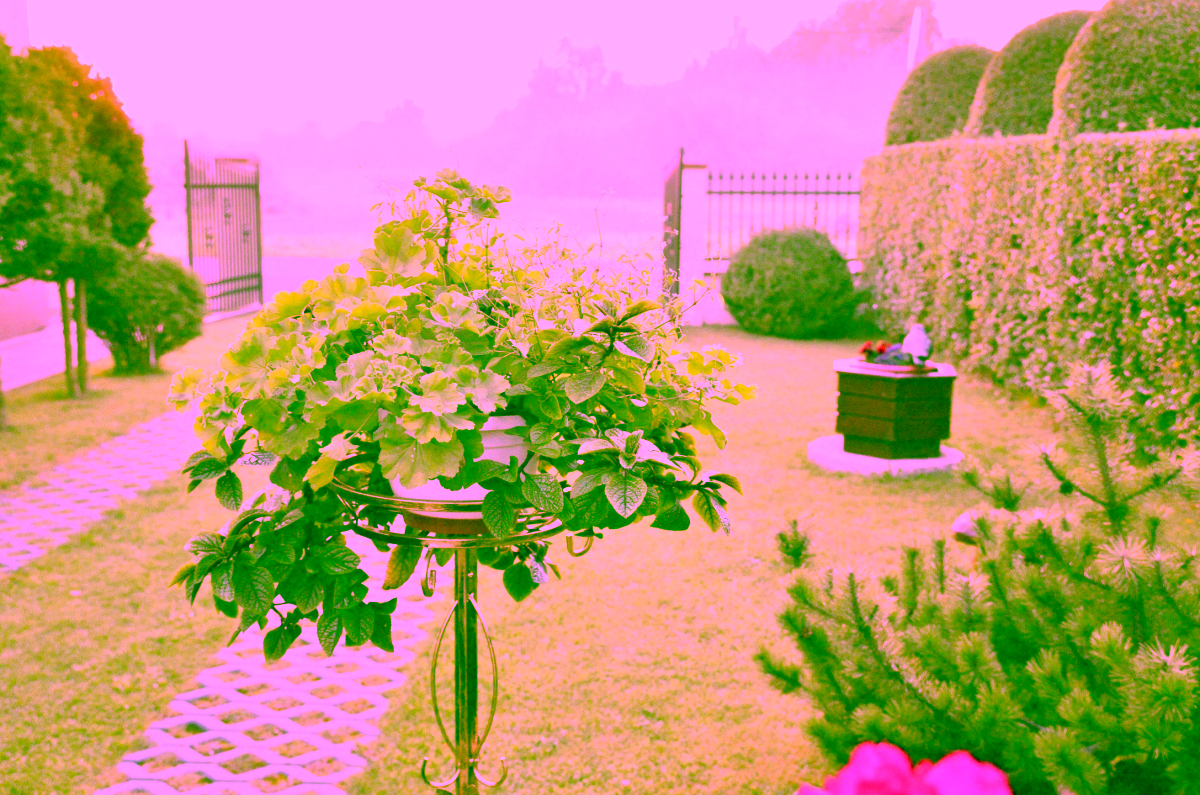 Pojedynczy kwietnik. Metalowy Model:201