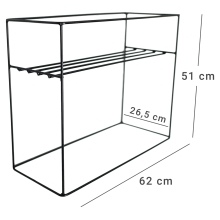 Prostokątny kwietnik z Model:569