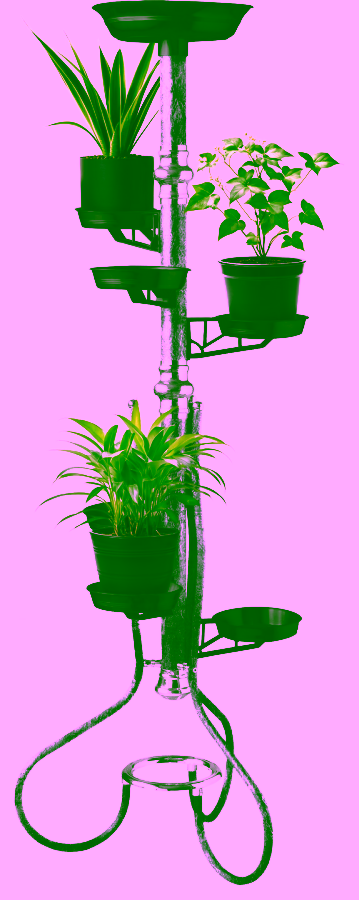 Stojący kwietnik skręcany. Model:5