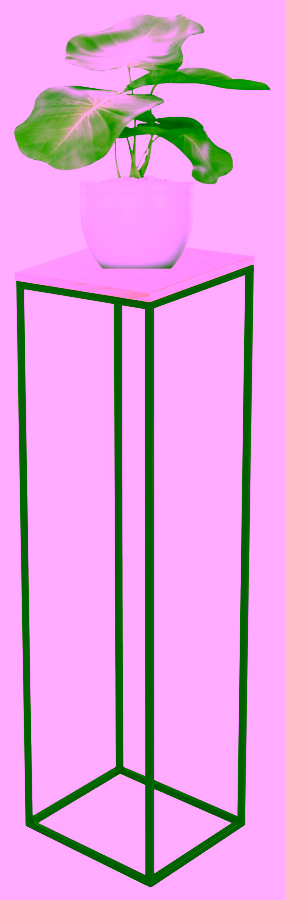 Stojak na kwiaty. Wielofunkcyjny kwietnik z metalu